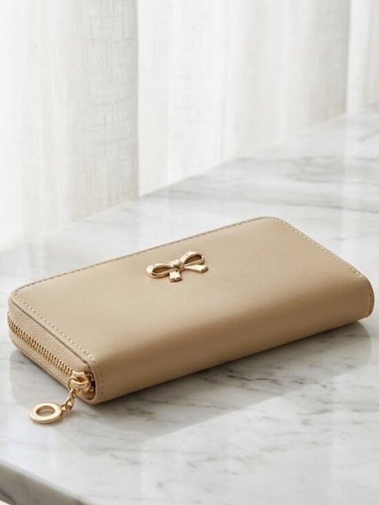 Elizabeth Besich Handbags - Ladies Long Bow Tie Wallet
